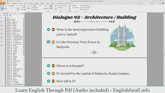 Video thumbnail for English Conversation About Architecture