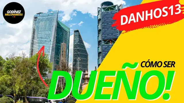 Video thumbnail for Fibra Danhos 13 como invertir en dividendos con DANHOS13