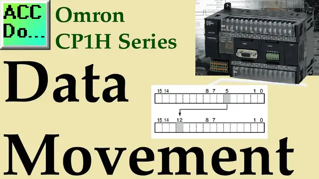 Video thumbnail for Omron CP1H PLC Data Movement Instructions