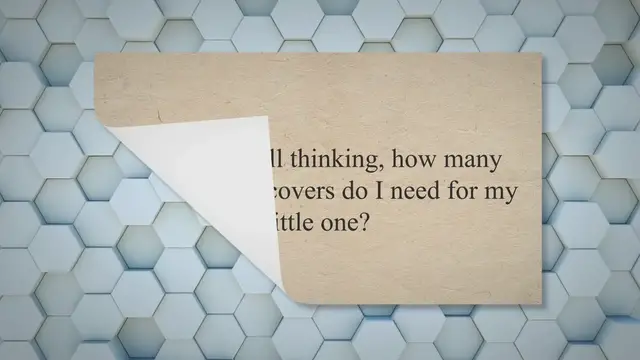 Video thumbnail for How Many Changing Pad Covers Do I Need