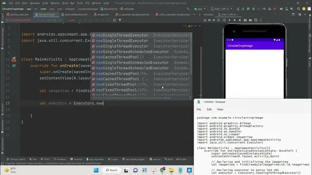 Video thumbnail for Android Kotlin Project to Load Image From URL into ImageView Widget