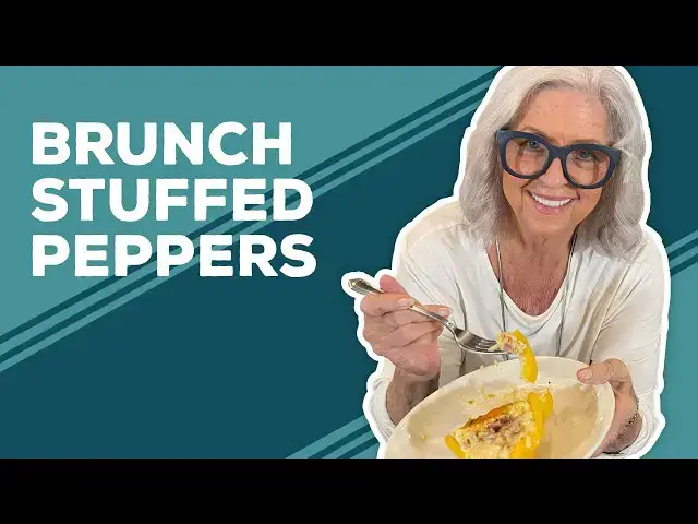 Video thumbnail for Love & Best Dishes: Brunch Stuffed Peppers Recipe | Easy Breakfast Ideas