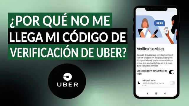 Video thumbnail for ¿Por qué no me llega mi código de verificación de UBER? - Solución rápida