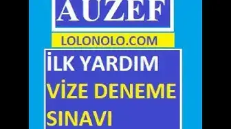 Video thumbnail for İlk Yardım Vize Soruları
