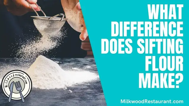 Video thumbnail for What Difference Does Sifting Flour Make? Superb 9 Reasons Why You Should Sift Your Flour