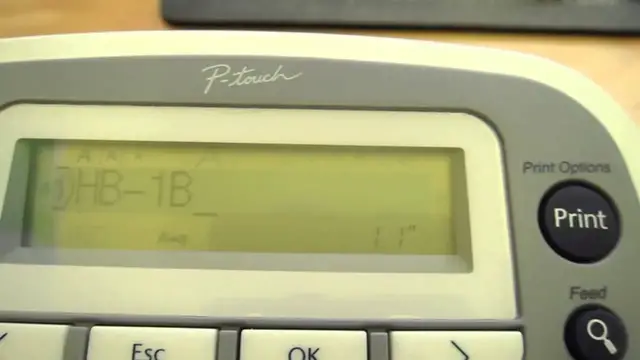 Video thumbnail for Brother PTouch Labeler Review