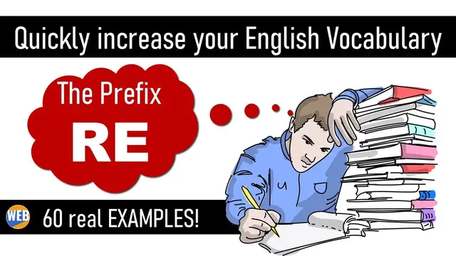 Video thumbnail for Use the Prefix RE to Increase your Vocabulary ⬆📖
