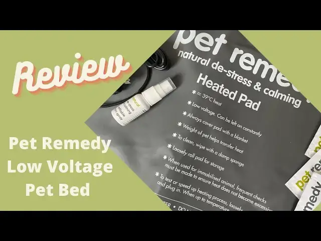 Video thumbnail for The 15W Pet Heat Pad for dogs, cats & small animals: Crate Post-Op Care,  Keep Old Pets Warm at home