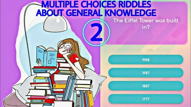 Video thumbnail for Synthesis of Multiple choice Riddles about General knowledge #2 | Vu Giang Channel