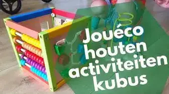 'Video thumbnail for Jouéco houten activiteiten kubus'