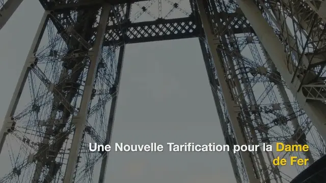 Video thumbnail for Hausse des tarifs pour visiter la Tour Eiffel : Une augmentation de 20% à partir du 17 Juin