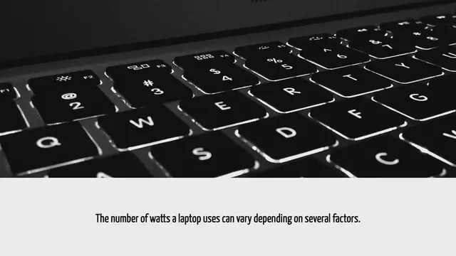 Video thumbnail for How Many Watts Does A Laptop Use