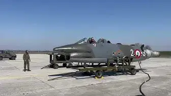 Video thumbnail for FIAT G.91 Orpheus Turbojet Test Run