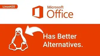 Video thumbnail for Microsoft office alternatives for Linux | 2022