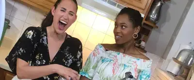'Video thumbnail for Backstage Bite with Katie Lynch: Hailey Kilgore Makes a Dessert Fit for the Gods!'