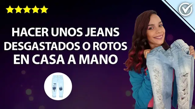 Video thumbnail for Cómo Hacer unos Pantalones o Jeans Desgastados o Rotos en casa de Forma Manual 👖