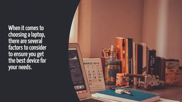 Video thumbnail for How To Choose A Laptop