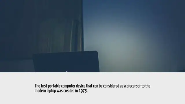 Video thumbnail for When Was Laptop Invented