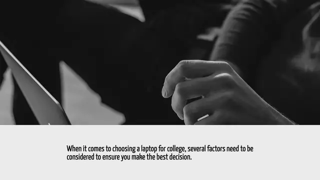Video thumbnail for What Laptop Is Best For College