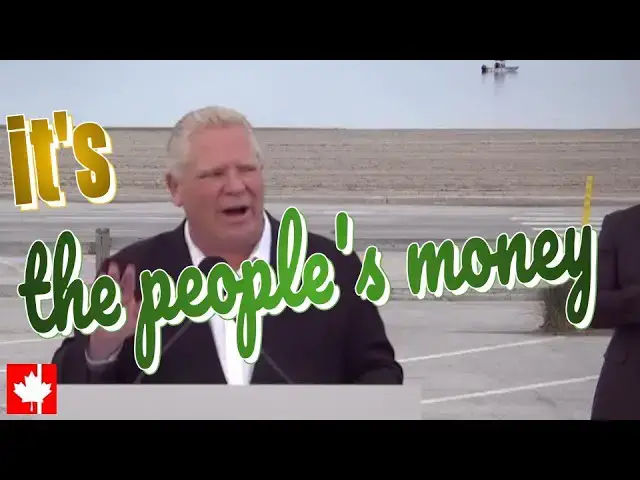 'Video thumbnail for We're the only government that says "It's not our money, it's the people's money"'