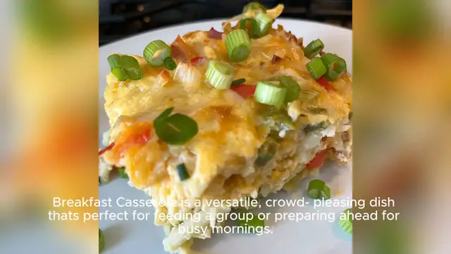 Video thumbnail for Breakfast Casserole