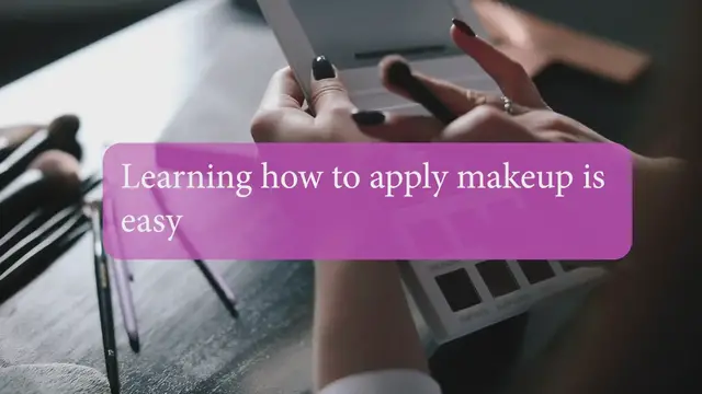 'Video thumbnail for How to apply makeup properly'