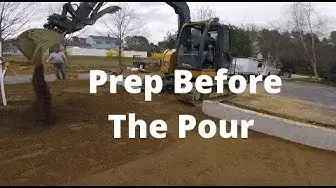 Video thumbnail for Prep Work Before Installing A Concrete Floor (Garage Floor)