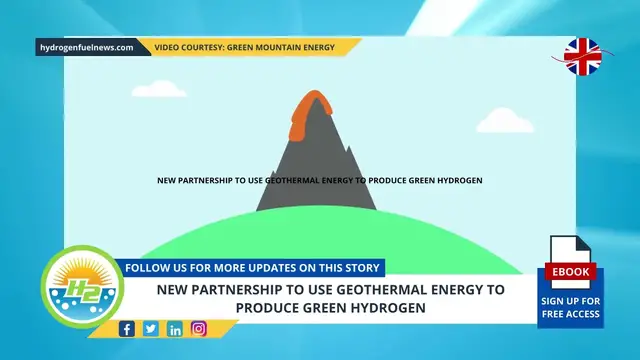 Video thumbnail for New partnership to use geothermal energy to produce green hydrogen