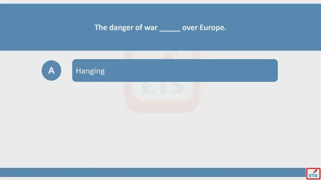 Video thumbnail for English Verb Tenses: Hang, Hangs, Hung, Hanging Quiz
