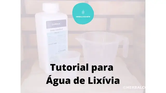 Video thumbnail for Como Fazer Água de Lixívia Para Saboaria