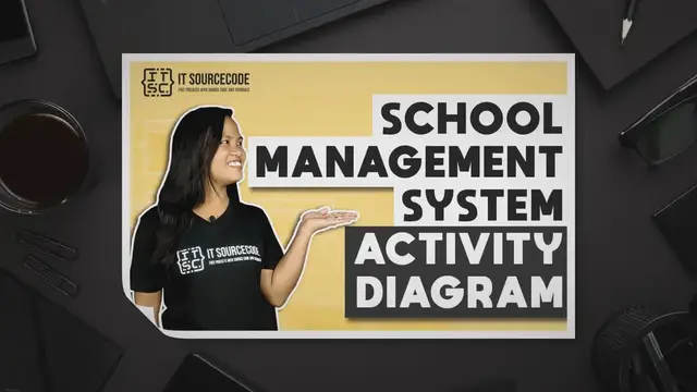 Video thumbnail for Activity Diagram for School Management System