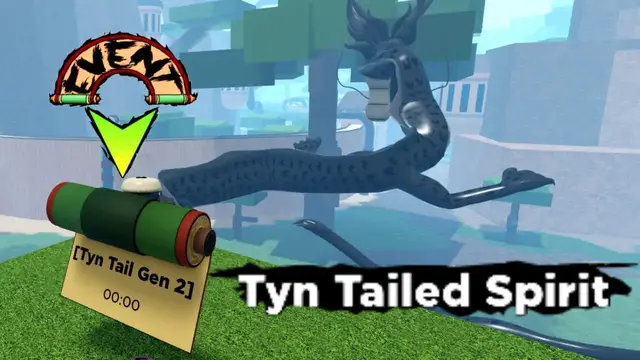 Video thumbnail for TYN TAILED SPIRIT GEN 2 BOSS spawn location - Shindo Life
