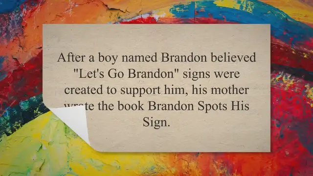 'Video thumbnail for ‘Brandon Spots His Sign’: ‘Let’s Go Brandon’ Signs Help Boy with Autism'