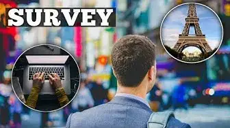 Video thumbnail for Vacations are Better than Working! || Survey