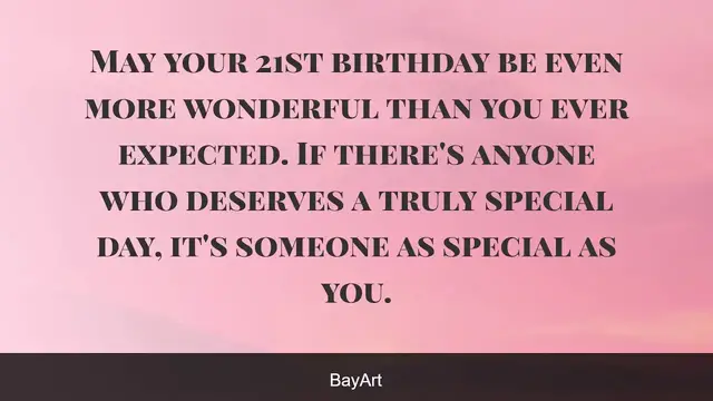 Video thumbnail for 150+ Best Happy 21st Birthday Wishes and Quotes