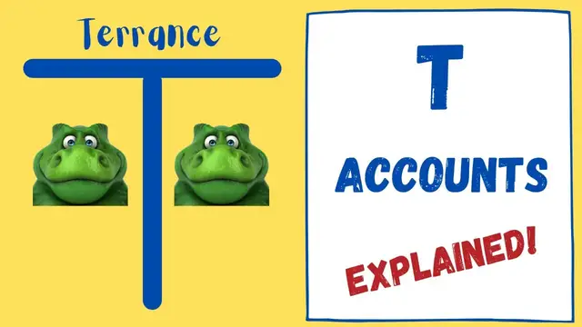 Video thumbnail for T Accounts Explained | Accounting How To | How To Pass Accounting Class