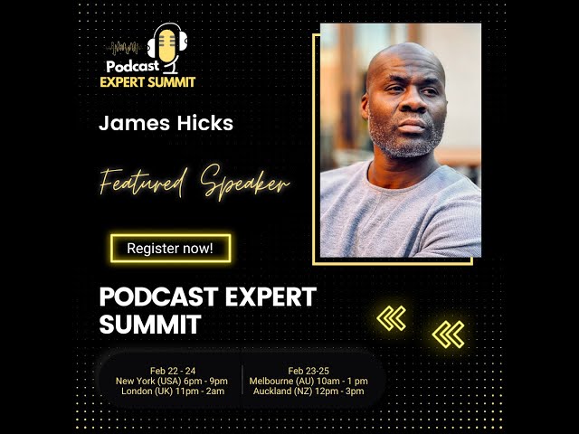 Video thumbnail for Podcast Expert Summit - Keynote