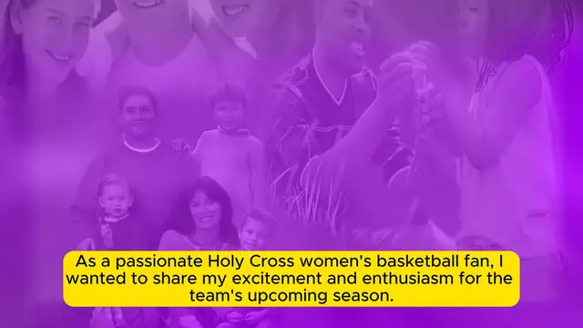 Video thumbnail for Holy Cross women's basketball