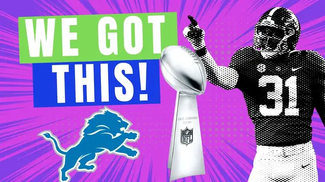 'Video thumbnail for A plan for Detroit Lions' success that's 100% fool proof'