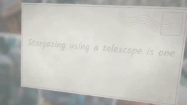 Video thumbnail for How to Use a Telescope for Stargazing?[The Only Guide You’ll Need]