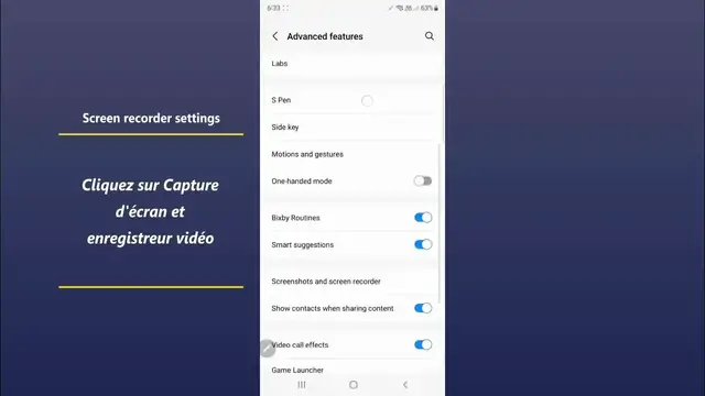 'Video thumbnail for Comment faire une capture vidéo de l'écran Samsung ?'