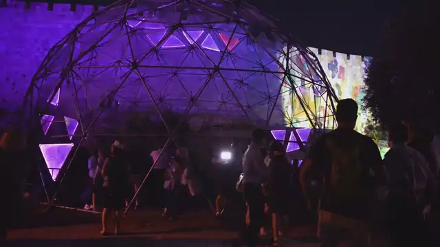 Video thumbnail for Jerusalem Festival Of Light & Rehovot International Live Statues Festival 2018