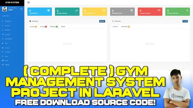 Video thumbnail for Complete Gym Management System in Laravel with Source Code (Free Download) 2022