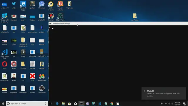 Video thumbnail for MongoDB Tutorial for Beginners (2019) Part-6 Inserting Documents into Collections in MongoDB