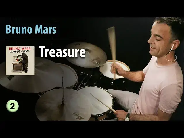 Video thumbnail for "Treasure" - Bruno Mars | Drum Cover | Drum Lesson