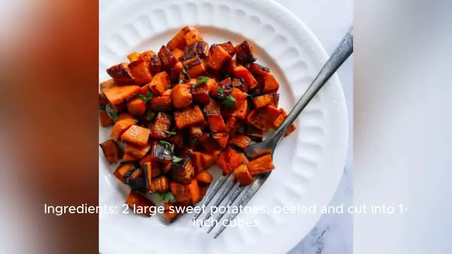 Video thumbnail for easy sweet potato recipe