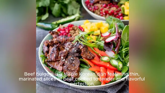 Video thumbnail for beef bulgogi recipe