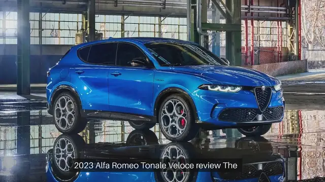 Video thumbnail for 2023 Alfa Romeo Tonale Veloce review