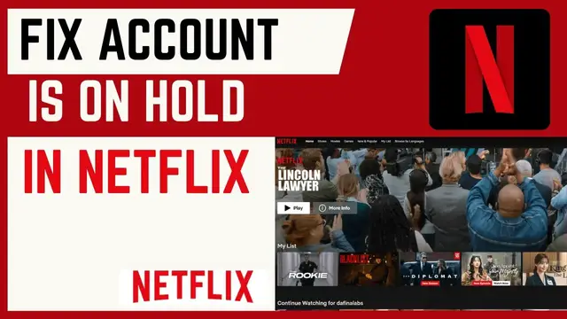 Video thumbnail for How To Solve Billing Error "Account Is On Hold, Problem With Last Payment" On Netflix Account