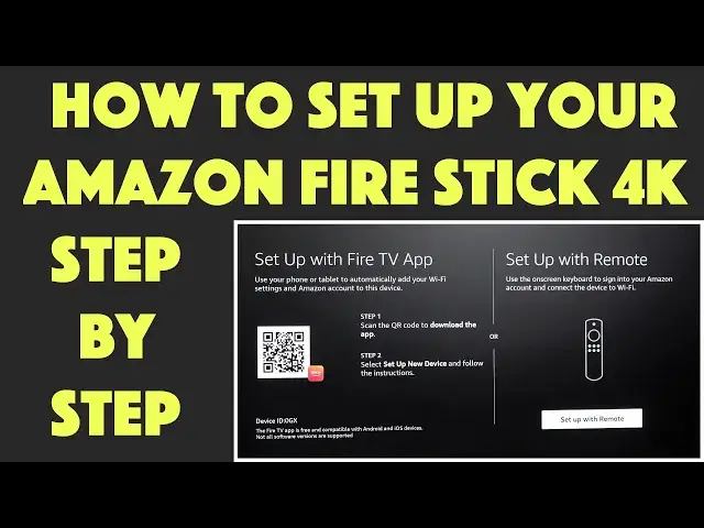 'Video thumbnail for Amazon Fire TV Stick 4K Device -- UNBOXING & SETUP'